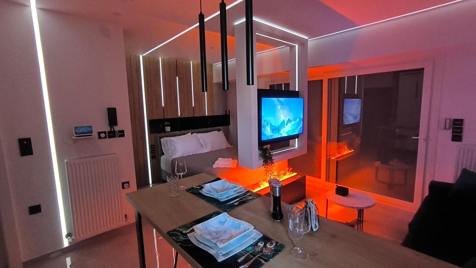 Larisa Absolute Suites, Sky View Smart Home Exterior foto