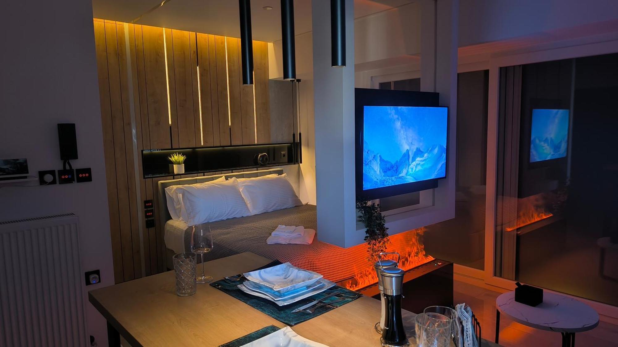 Larisa Absolute Suites, Sky View Smart Home Exterior foto