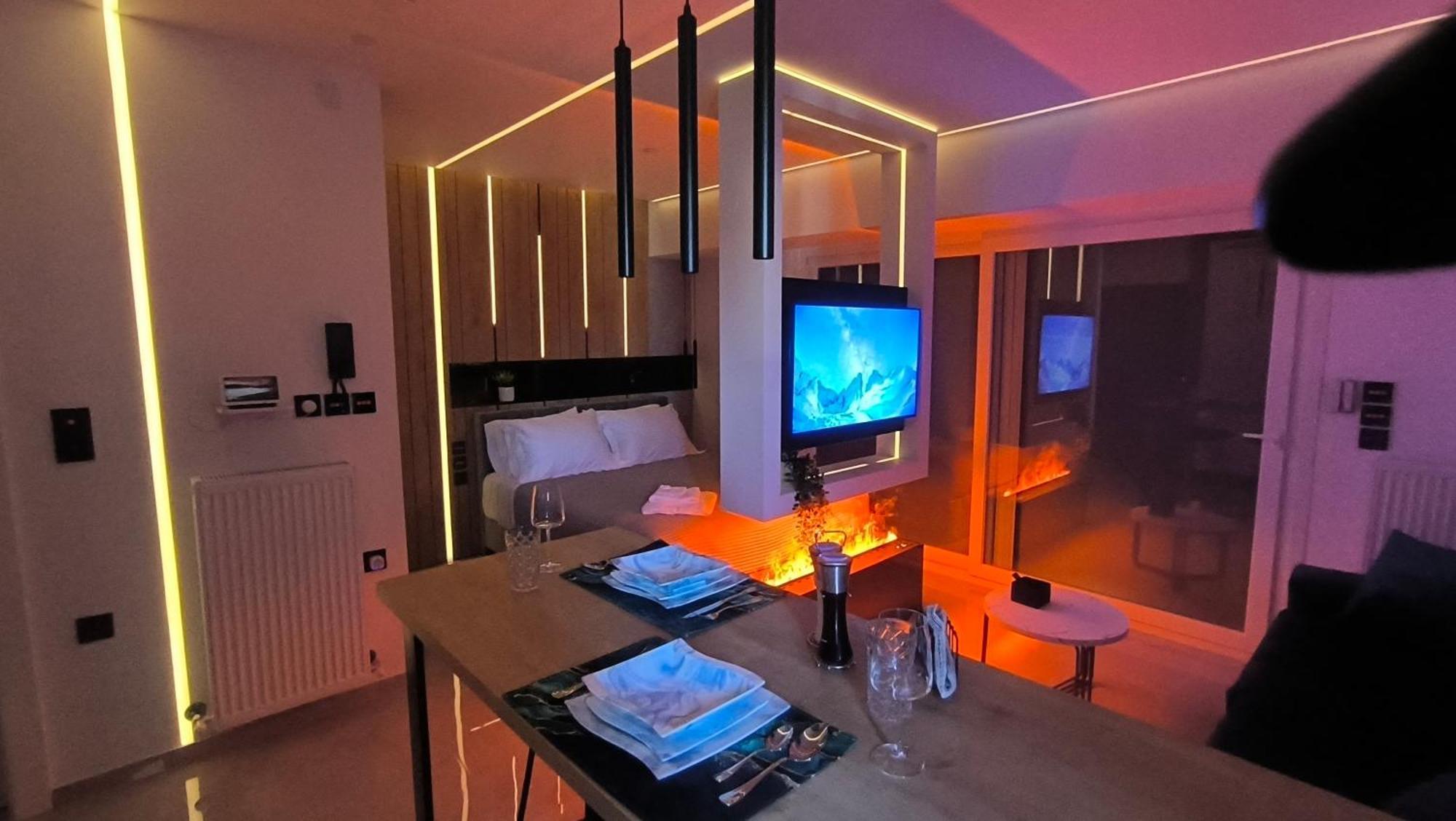 Larisa Absolute Suites, Sky View Smart Home Exterior foto
