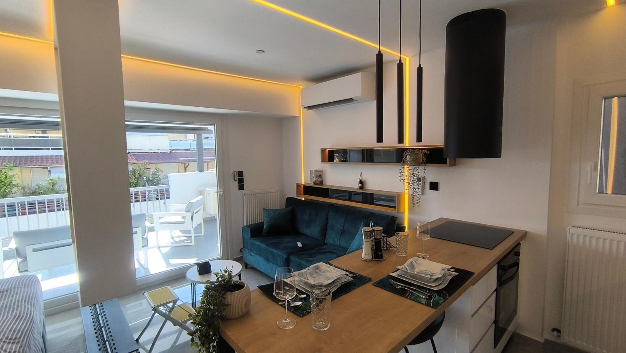 Larisa Absolute Suites, Sky View Smart Home Exterior foto