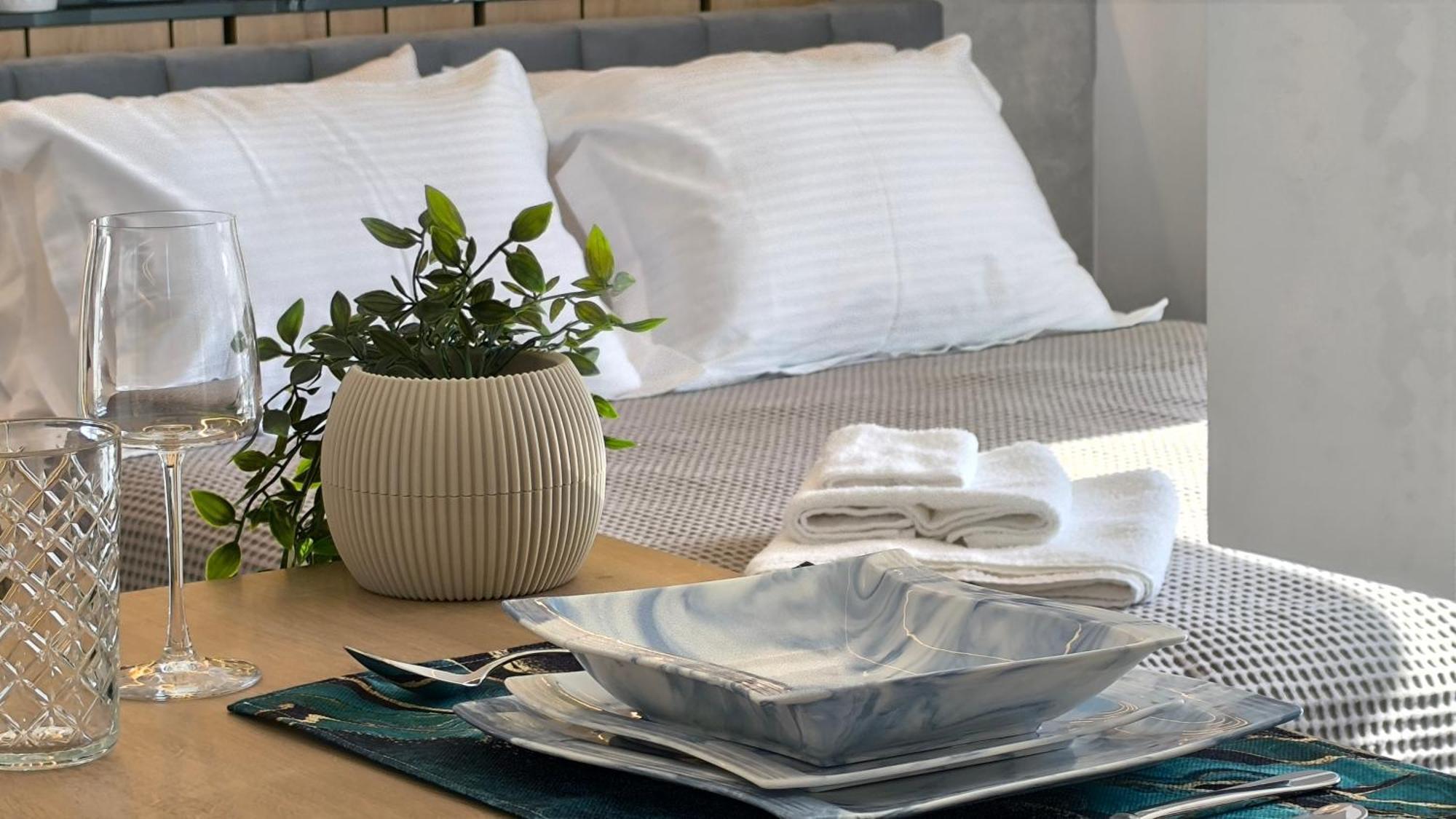 Larisa Absolute Suites, Sky View Smart Home Exterior foto