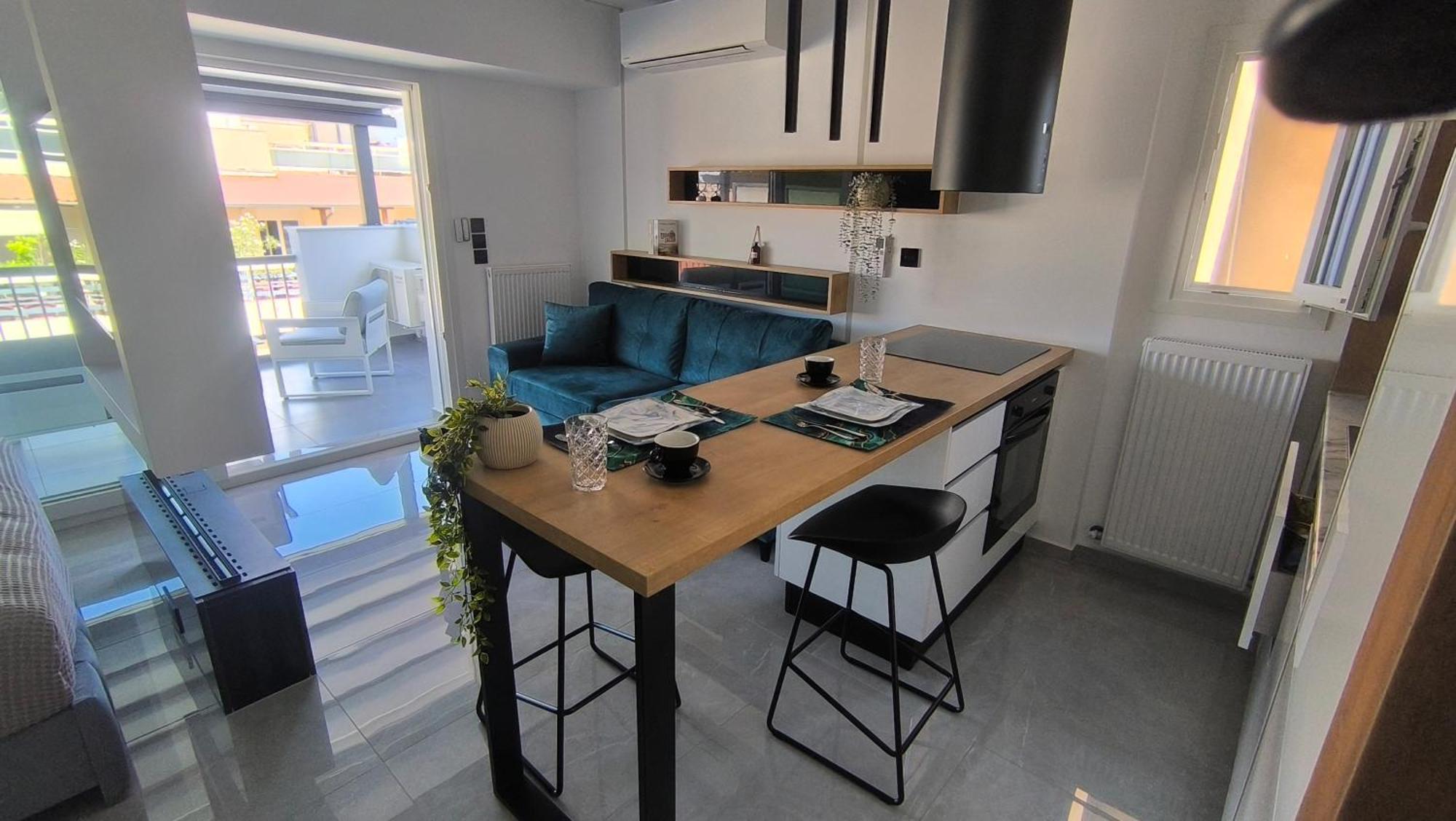 Larisa Absolute Suites, Sky View Smart Home Exterior foto